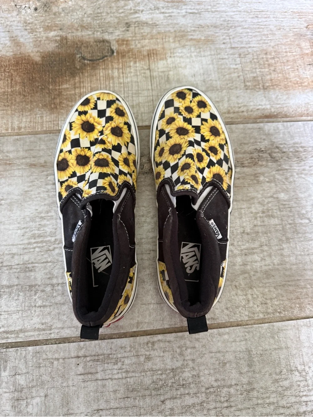 Classic Vans Missy Slip-On Shoes- Size 4